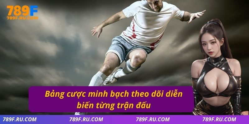 Bảng cược minh bạch theo dõi diễn biến từng trận đấu